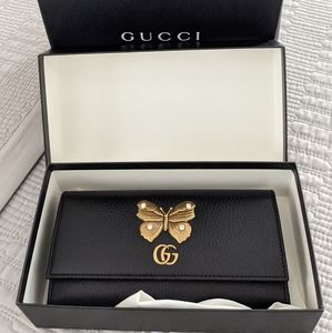Gucci butterfly wallet